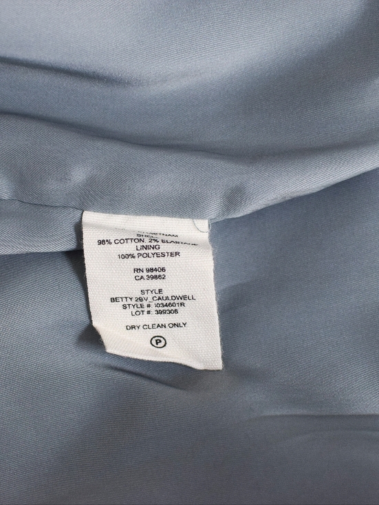 Theory Betty 2BV Cauldwell Shift Dress  Blue Size 10 - Picture 8 of 8